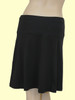 A-Line Skirt with Fern Appliqué - Organic Cotton