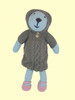 Alice Bear - Hand Knit Organic Cotton