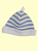 Blue Stripes Hat - Organic Cotton