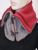 Aspen Snood Scarf Scarlet  - Recycled Material