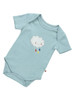 Blue Cloud Onesie . Organic Cotton - Fair Trade