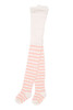 Pink Stripes Merino Wool Baby Tights