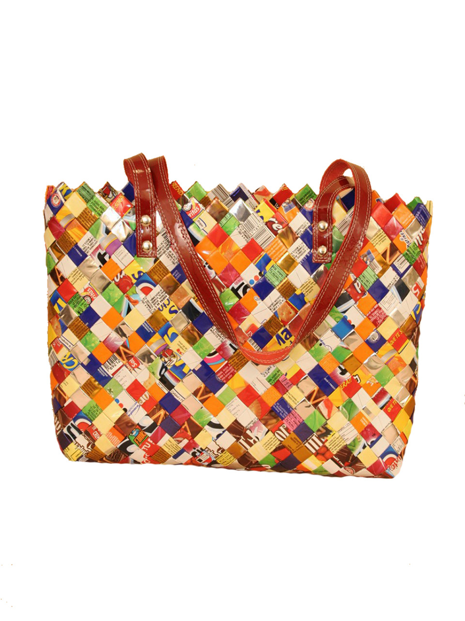 handbags made from recycled materials