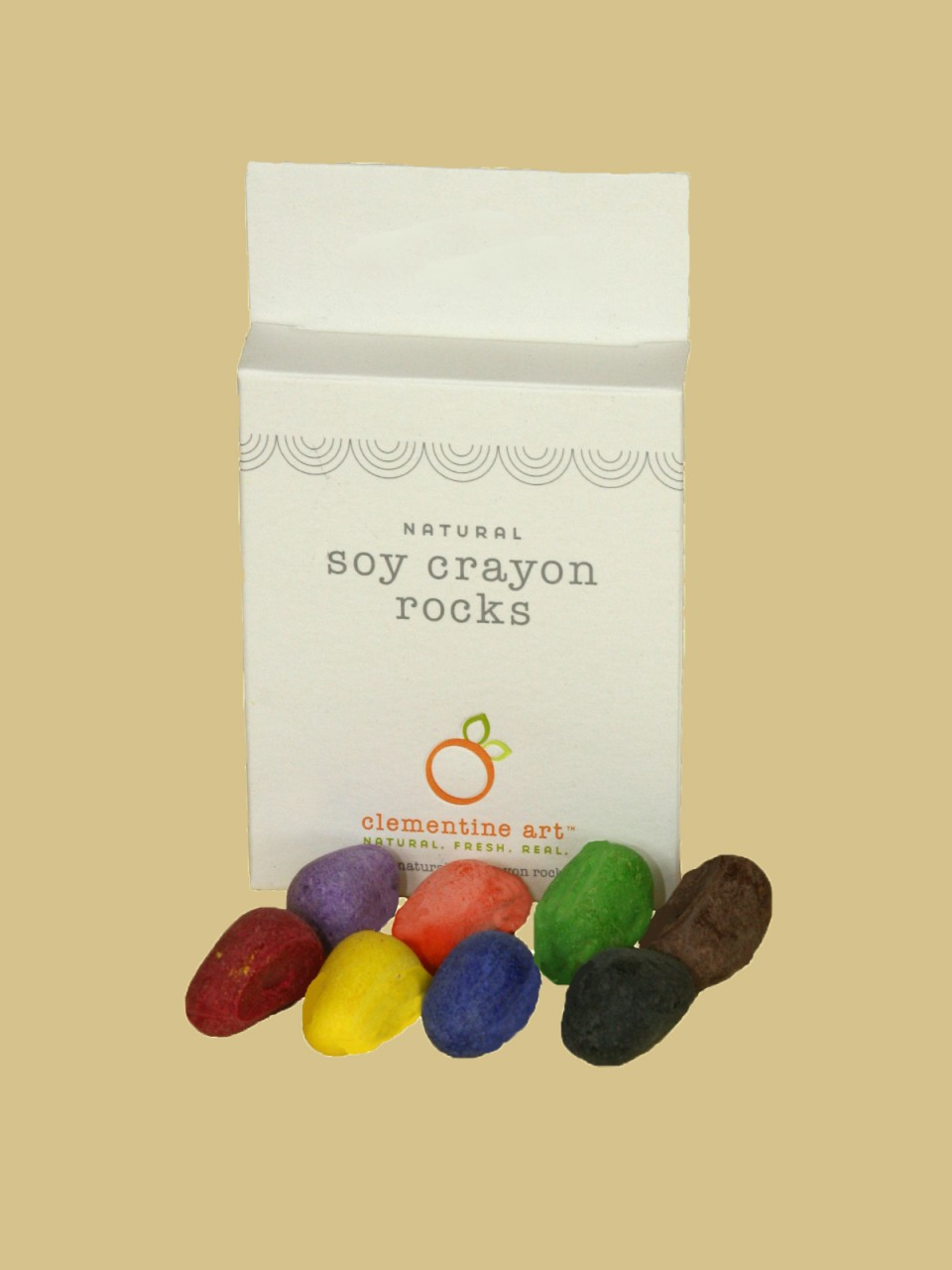 Soy Rock Crayons - Natural Color Dye