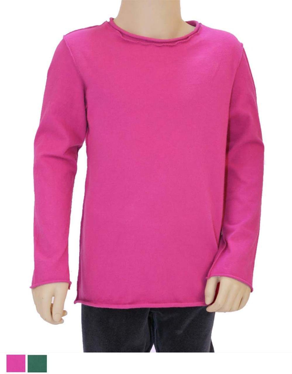 Trendy and Organic double layer long sleeve t shirt for All