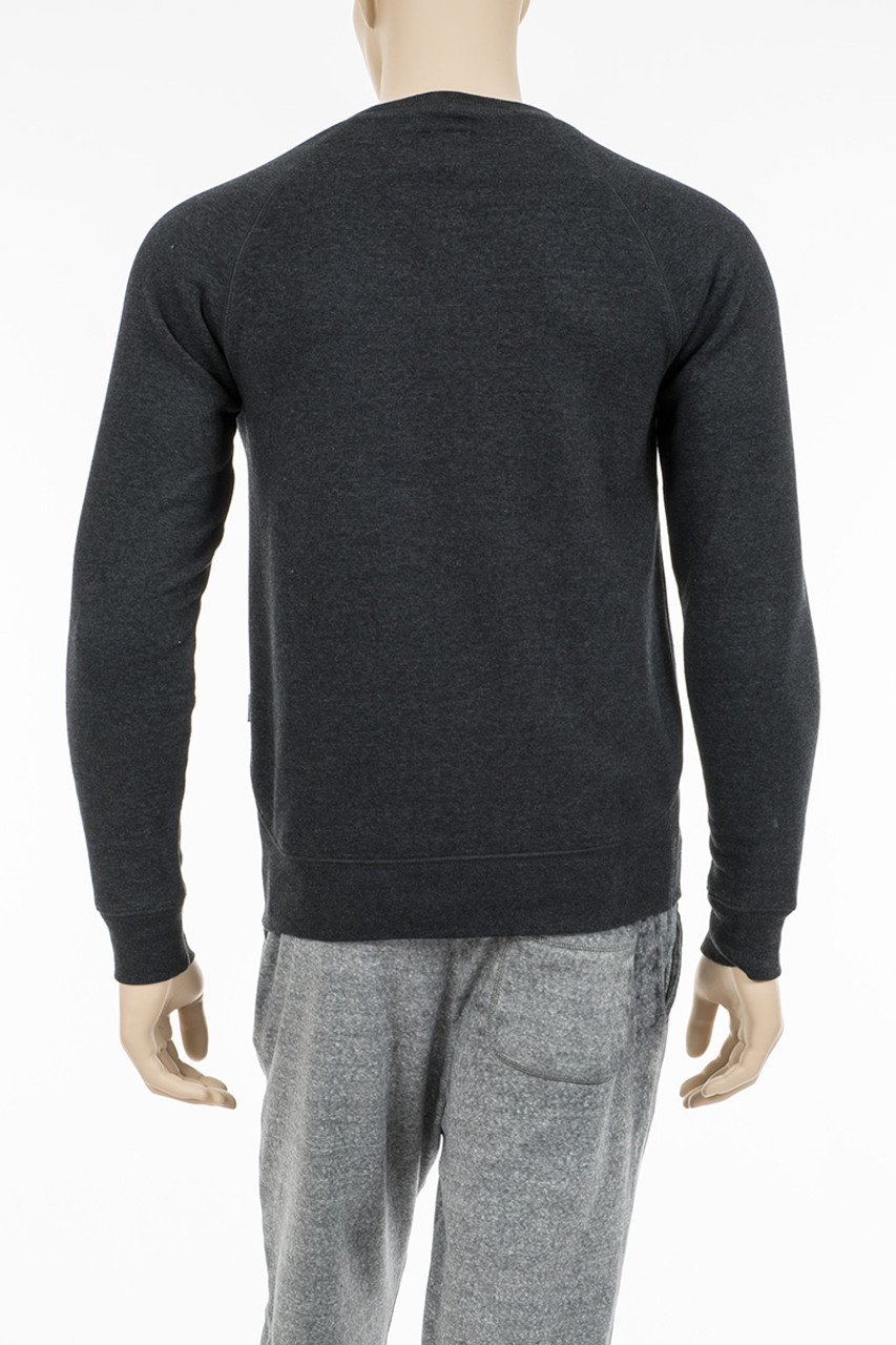 Basic Fleece Crew Neck Sweatshirt - Organic Cotton & Recycled Polyester ...