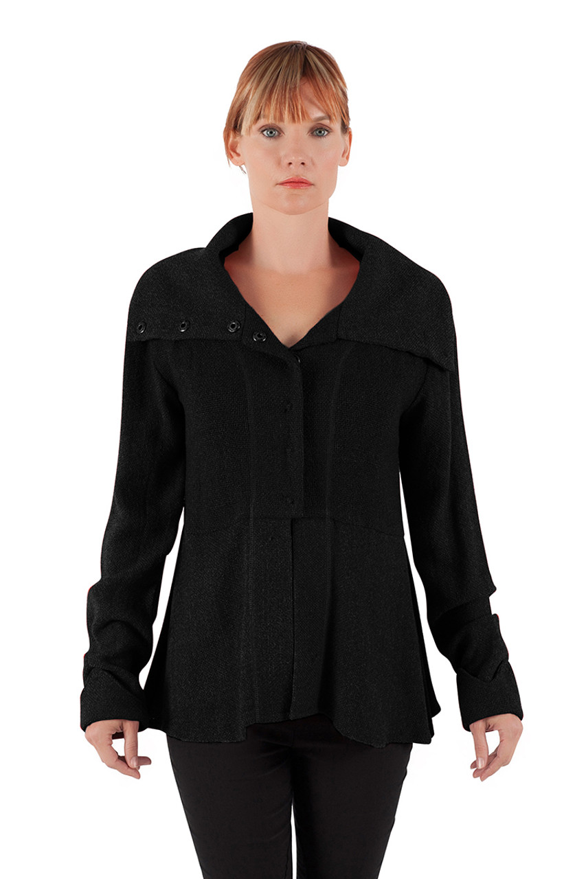 Buy Flickz Women/Girls Cotton Blend Blazer| Jacket for Women/Girls (S,  Black) at Amazon.in