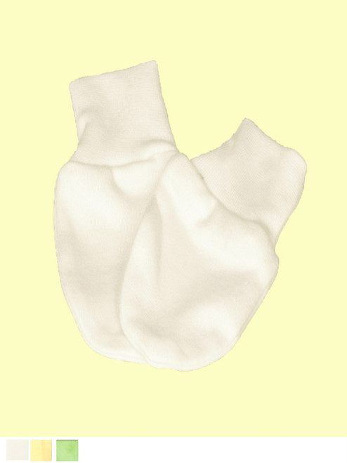 Baby Mittens - Certified 100% organic cotton 