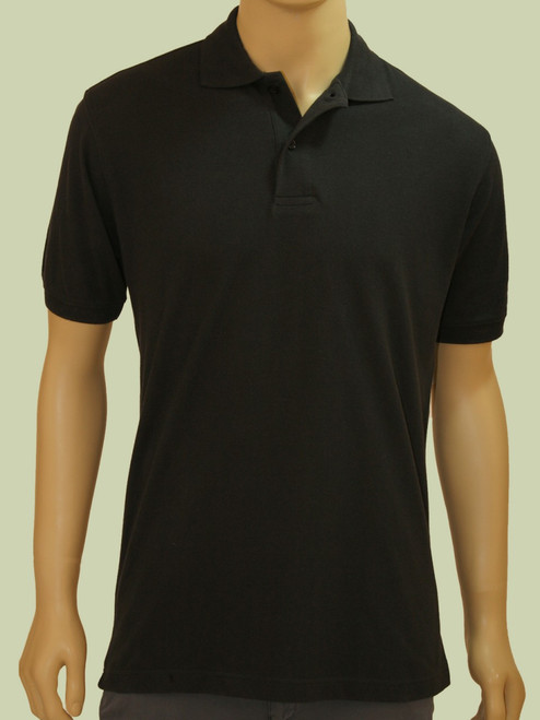 Men's Pique Polo Shirt - Certified Organic Cotton