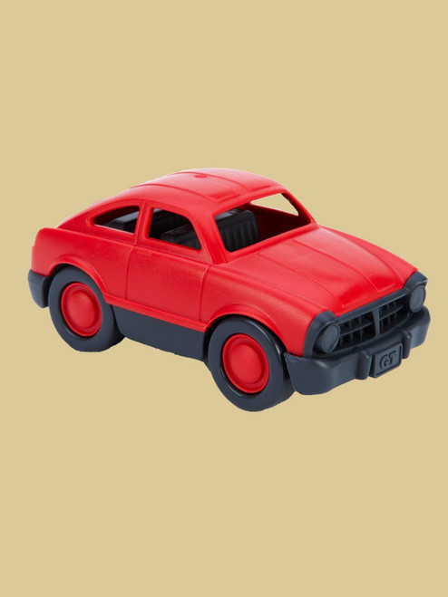 Mini Vehicle. Red Fastback - Recycled Materials