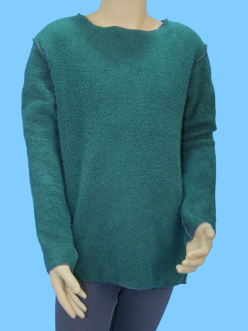 Sweater With Elbow Pads - Organic Sherpa 