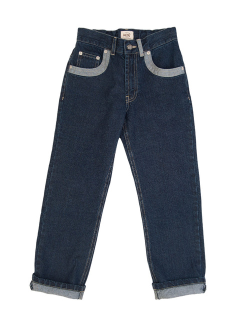 Children's Denim Jeans Trouser - Organic Cotton 