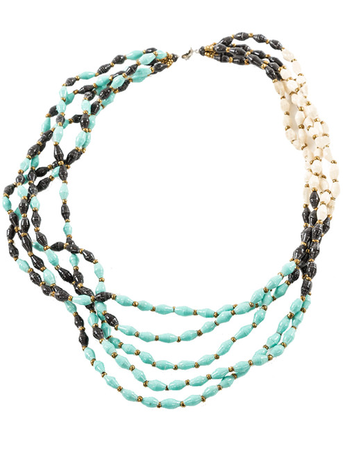 Glacier Necklace - Eco Beads
