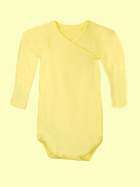 Long Sleeve Baby Onesie . Organic Cotton - Fair Trade - Solne Eco ...