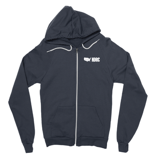 NDRC (Navy Zipper Hoodie)