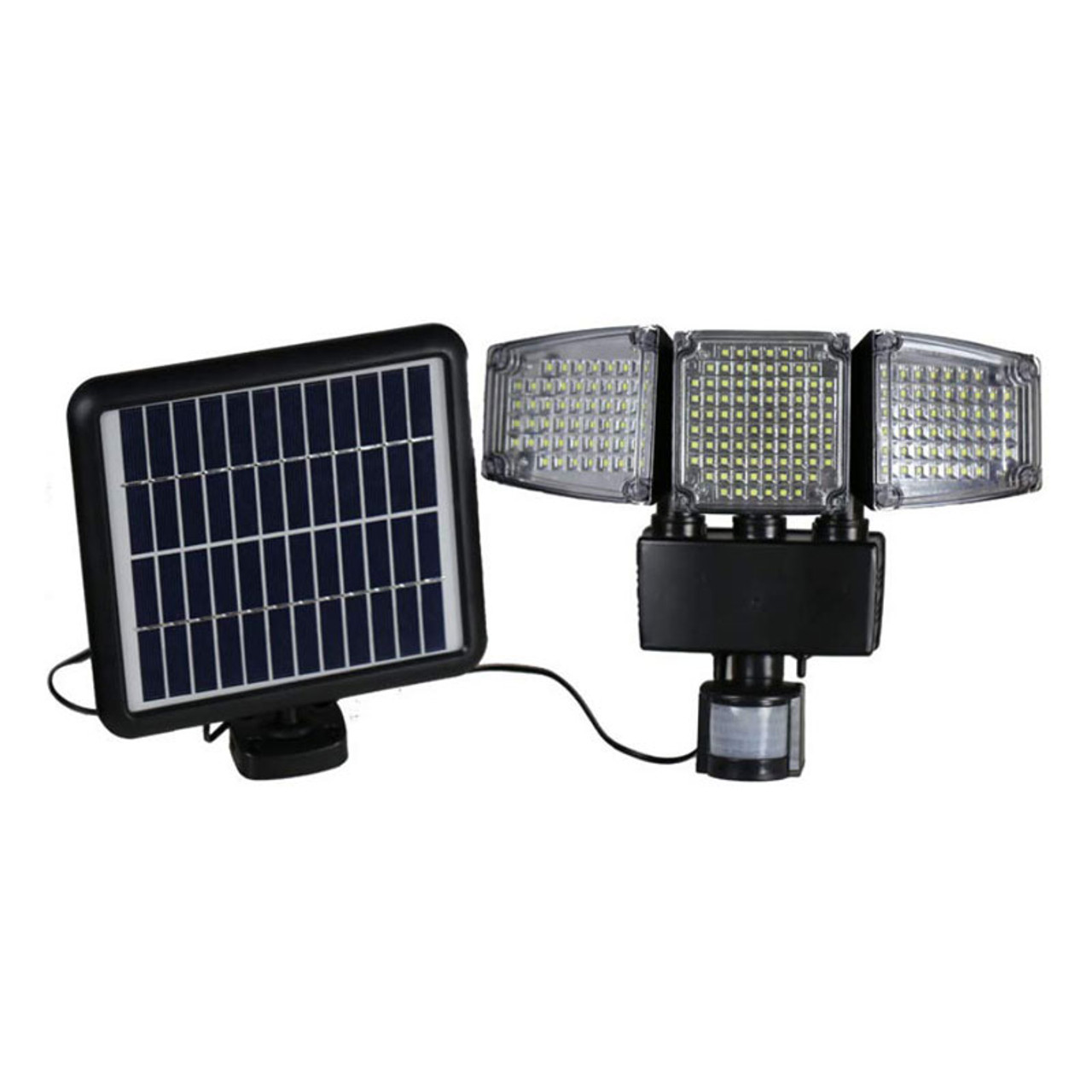 Solar powered shop pir light