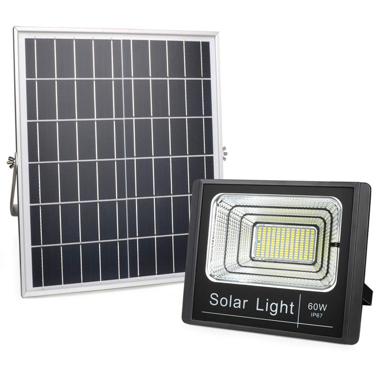 LED Solar Powered Flood Light, High 