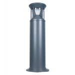 LED Solar Powered High Tech Bollard Fixture, Comparable to 30 Watt Halogen, 5 Year Warranty.

Decorative high tech LED solar powered bollard fixture is ideal for residential and commercial pathway applications. The solar bollard fixture will duplicate a 30 Watt Halogen output drawing only 1.8 watts. With full illuminating all night the LED solar bollard provides safety and security to pathway, park, waterway, courtyard, road, area, gate, patio, yard, deck, campus, fence and school lighting.

Easy fast installation requiring no wiring, cabling or trenching. Integrated solar panel for a single component install. LED solar powered bollard offers minimal ongoing costs with no electrical bills or bulbs to change. Solar offers advantage of not susceptible to power outages. 

Environmentally friendly providing visibly green statement without recurring carbon emissions. Long term trouble free performance. Product uses grade A 9V/3.5W mono-crystalline solar cell to gain maximum solar energy. High efficiency solar panel can ensure fast charging. High quality deep cycle 6.4V.4.5AH LiFeP04 lithium battery with over 2,000 lifecycles inside. Die cast 6063 aluminum light case construction and polycarbonate spray painting process for anti-corrosion and antioxidant.

When fully charged the bollard has 23 working hours. Product features an automatic wake up function light control. We back our quality with an industry leading 5 year warranty. 

SKU GS-SBL-1018, Reference 1018, Brand LSS, 200 Lumens, 5000 Kelvin, Height 30 Inches, Diameter 8.3 Inches, Weight 10 Lbs., Epistar high output SMD, IP65 Rating, 120 Degree Beam Angle, 50,000 Hours Estimated Life.