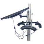 LED Solar Powered Flag Pole Light, Massive 1,980 Lumens, Ultra Bright Output, 18 Pury 1 Watt  LED's, IP65, 5 Year Warranty.

If you are looking for a very high output, high quality illumination flag pole light, this is a very intelligent choice. Our fixture is a very high end, high powered LED solar powered flag pole light. The installation allows you to display your flag with pride and proper illumination. Massive 1,980 Lumen output utilizing 18 Pury 1 watt ultra bright LED's. This light is at the much higher end of illumination compared to others.

By installing the LED solar flag pole light, there is no need to constantly raise flag in the morning and lowering flag at night. Light sensor is completely automatic which means no switches to forget to flip. Light turns on at night and turns off at daylight. Fast and easy no hassle installation. No tools required. No electrician or electrical contractor required. The sun supplies the power.

Fixture features a compact high tech design. The 6 volt 16 watt solar panel  fixture which converts solar energy into electricity to be stored. The high efficiency solar panel for this light offers a maximized area utilization ratio and the conversion efficiency exceeds most all the similar products on the market, reaching 16 Watts.

Solar flag pole light has built in very large capacity 3.7V 15,000mAh Lithium rechargeable battery. Working time up to 12 hours on a full charge. High IP65 rating for high resistance to most weather conditions, such as rain and dust. Product has a wind rating of 50 to 65 MPH. Constructed of aluminum and stainless steel for long life trouble free operation. We back our quality with an industry leading 5 year warranty. Product ships with all required mounting accessories.