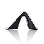 LED Solar Unique Design Butterfly Wall Light, 3.2 Watt, 400 Lumen, 28 High Output LEDs, IP65, Three Year Warranty.

Very unique high tech V shape, modern and fashionable solar powered wall light. Product is designed with zero electrical cost. The motion activated outdoor LED area light is wireless and easy to install. Solar wall light offers PIR motion activated On/Off function which allows added security around the outside of your home. High IP rated waterproof design to last in the toughest weather conditions.

Advantage of zero energy consumption. Great option to illuminate garden, balcony, gate entrance, paths, walkways and low ground cover. High quality mono crystal silicon solar panel and 3.7V 2000mAh rechargeable lithium-ion battery. Motion sensor has a 120 degree of vision to ensure reliable light activation.

Product offers four selectable modes. Mode A automatically turns on at dusk and remains 20% brightness up to 5 hours after which will turn off. Mode B automatically turn on to full brightness when motion is detected in the range of 20 feet and then turns to 3% brightness in 20 seconds of non motion. Mode C automatically turns on to full brightness when motion is detected in range of 20 feet and then turns off in 30 seconds of non motion. 4th mode to turn off light.

The back light is always on for decoration in any of the above 3 modes. Front light color temperature is a bright white 6000 kelvin. Rear light color temperature is a warmer 3000 kelvin. Six hour charge will last four to five nights. Optimal install height of thirteen feet. We back our quality with a very strong three year warranty.