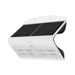 Solar LED 6.8 Watt  Butterfly Wall Light, 800 Lumens, IP65, 60 High Output 2835 LEDs, Li-ion Battery, 3 Year Warranty