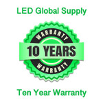 450 Watt HID or Metal Halide Replacement, Uses Only 100 Watts, 15,000 Lumen, External Meanwell Driver, ETL Listed, 10 Year Warranty.

One of the best selling and most popular commercial LED corn bulbs we stock. Now in an enclosed fixture version. 

A 100 watt LED corn bulb retrofit that produces a 75% energy savings over 450 watt metal halide and high pressure sodium lamps. The bulb is a true commercial grade quality LED that utilizes the latest technologies. Delivering 150 lumens per watt, this replacement lamp is as bullet proof of an LED corn bulb as you can get. We have sold thousands of these bulbs with virtually no failures. External Meanwell driver for true enclosed fixture application.

5000K standard Kelvin, 3000K and 4000K Kelvin is available special order at no additional cost. The 360 degree beam angle is ideal for lighting commercial and industrial spaces such as warehouses, storage rooms, schools, factories, supermarkets, car dealerships, shopping malls. An excellent bulb for high bay fixtures and post top fixtures. Best suited for open bottom or good air flow style fixtures. The LED uses a universal voltage of 100V to 277V AC, a 480V AC option is available. Industry leading 50,000 hours of estimated life. This LED bulb is environmentally friendly, containing no glass, no mercury and no lead.

Producing high lumens with high power, the lamp is very energy efficient. Eight times as efficient as incandescent bulbs, five times as efficient as metal halide and high pressure sodium lamps, and twice as efficient as compact fluorescent bulbs. The bulb is equipped with an external. ETL listed for safety and reliability. We back our quality with an industry leading 10 year warranty. Take advantage of our 30 day risk free return policy.

NOTE: When retrofitting LED to HID fixtures, the ballast must be bypassed or removed when present and our proprietary driver installed . Eliminating the ballast saves additional costs related to maintenance, energy consumption and performance. Additionally, bypassing the ballast will insure no RFI interference or audible buzz occurs. Reduces energy consumption in excess of 70% with higher lumen's per wattage.

Product Technical Data:
 
• SKU: GS-CE40-100HB-EX-1084
• Ref: 1084
• Brand: Global
• Wattage: 100
• Replaces: 450 Watt HID
• Lumens: 15,000
• Kelvin: 4000 or 5000K
• Volts: 100-277V AC
• 480 Option: Yes
• Weight: 2 Lbs
• Diameter: 4.2 Inches
• Length: 12 Inches
• Base: E26 Medium or E39 Mogul
• Light Source: 
• LED Type: 618 High Output 2835 SMD
• CRI: 80
• Beam Angle: 360 Degrees
• Dimmable: No
• Driver: External
• DLC Listed: 
• MFG: Shenzhen Youlumi Co.,Ltd
• MFG Part No: YL-C100G2(5000K)
• DLC ID: PH18GYWZ
• ETL Listed: Yes
• Life Time: 50,000 Hours
• Warranty: 10 Year Warranty