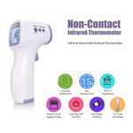 Handheld Infrared Non Contact Thermometer, Fahrenheit Or Celsius Digital Backlit LCD Screen, Auto Shutoff, 0.5 Degrees Fahrenheit Accuracy