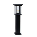 LED Solar Powered High Tech Bollard Fixture, 330 Lumens, Comparable to 50 Watt Halogen, 5 Year Warranty.

Decorative high tech LED solar powered bollard fixture is ideal for residential and commercial pathway applications. The solar bollard fixture will duplicate a 50 Watt Halogen output drawing only 4.5 watts. With full illuminating all night the LED solar bollard provides safety and security to pathway, park, waterway, courtyard, road, area, gate, patio, yard, deck, campus, fence and school lighting. Easy fast installation requiring no wiring, cabling or trenching. Integrated grade A mono-crystalline solar panel for fast charging and a single component install.

LED solar powered bollard offers minimal ongoing costs with no electrical bills or bulbs to change. Solar offers advantage of not susceptible to power outages. Environmentally friendly providing visibly green statement without recurring carbon emissions. Long term trouble free performance. Product uses grade A 9V/4.5W mono-crystalline solar cell to gain maximum solar energy. High efficiency solar panel can ensure fast charging. High quality deep cycle 6.4V.6AH LiFePO4 lithium battery with over 2,000 lifecycles inside. Die cast 6063 aluminum light case construction and polycarbonate spray painting process for anti-corrosion and antioxidant.

At fully charged the bollard has 23 working hours. Product features an automatic wake up function light control. We back our quality with an industry leading 5 year warranty.

SKU GS-SBL-1098, Reference 1098, Brand LSS, 330 Lumens, 4000 Kelvin, Height 31.6 Inches, Diameter 8.5 Inches, Weight 9.5 Lbs., Epistar high output SMD, IP65 Rating, 120 Degree Beam Angle, 50,000 Hours Estimated Life.