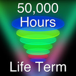 Life Term 50,000 Hours.

Product Technical Data:
SKU: GS-NS-CB-120-1147
Ref: 1147
Brand: New Sunshine
Wattage: 120 Watts
Replaces: 500 Watt HID
Lumens: 15,000
Kelvin: 5000K
Volts: 300-480 AC
480 Option: yes
Weight: 4 Lbs.
Diameter: 5.25 Inches
Length: 13.5 Inches
LED Type: 1064 2835 LED's
IP: 64
CRI: 80
Beam Angle: 360 Degrees
Driver: Internal
DLC Listed: no
Life Time: 50,000 Hours
Warranty: 5 Years