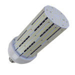 2,000 Watt HID Or Metal Halide LED Replacement, Uses Only 300 Watts, Produces A Massive 45,000 Lumens.

This bulb has the option of 4000K, 5000K or 5700K Kelvin. The 360 degree beam angle is an ideal choice for lighting commercial and industrial spaces. Many of our clients use this retrofit replacement for warehouses, storage rooms, schools, factories, supermarkets and shopping malls. The bulb produces super high lumen's and high power while being very energy efficient.

Bulb is eight times as efficient as incandescent, five times efficient as metal halide and high pressure sodium lamps and twice as efficient as compact fluorescent bulbs. This LED utilizes a single component installation in that the bulb is equipped with an internal driver and cooling fan. ETL listed for safety and reliability. We back our quality with an industry leading 10 year warranty. Take advantage of our 30 day risk free return policy.

Will replace up to a 2,000 watt metal halide or high pressure sodium bulb. A true commercial LED corn bulb to retrofit your current 2,000 watt metal halide and high pressure sodium lamps.

NOTE: When retrofitting LED to HID fixture, the ballast must be by-passed when present and proprietary power supply installed. Eliminating the ballast saves additional costs related to maintenance, energy consumption and performance. Additionally, by-passing the ballast will insure no RFI interference or audible buzz is generated.