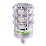 500 Watt HID Retrofit LED Corn Bulb, Uses Only 120 Watts,Unique Adjustable Beam Angle Feature, DLC, 10 Year Warranty.

An 18,000 lumen commercial LED corn bulb. The perfect replacement for expensive, energy inefficient metal halide, incandescent and compact fluorescent bulbs.

At 5000K Kelvins, this corn bulb has a very unique adjustable beam angle feature. Ideal for getting more light where you need it most when lighting commercial and industrial spaces such as warehouses, storage rooms, factories, supermarkets and shopping malls. This high power bulb is very energy efficient. It is eight times as efficient as incandescent bulbs, five times as efficient as metal halide bulbs, and twice as efficient as compact fluorescent bulbs.

These led lamps are DLC listed for potential utility company rebates. We back our quality with a ten year warranty. Take advantage of our 30 day risk free return policy.