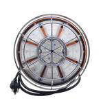 400 Watt HID Replacement LED Temporary Work Light, Using Only 100 Watts, ETL Listed, 10 Year Warranty.


LED temporary daisy chain-able LED 100 watt work light gives off the same output as a 400 watt HID. You can chain up to ten units. These are a great replacement for the 400 watt HID work light that does not heat up like an HID temporary work light. High IP65 waterproof rating for indoor or outdoor use in all weather conditions including the rain.

Uses only 100 watts to replace 400 watt HID temporary lights. No fan design. Die casting aluminum heat sink to speed up heat dissipation. 6000V surge protection. Product carries our industry leading 10 year warranty. Take advantage of our 30 day risk free return policy.
 
Product Technical Data:

• SKU: GS-NS100-WL
• Ref: 928
• Brand: LED Global Supply
• Wattage: 100 Watts
• Replaces: 400 Watt HID
• Lumens: 12,500
• Kelvin: 5,000
• Volts: 100-277V AC or 480V AC
• 480 Option: Yes
• Weight: 6.2 Lbs.
• Diameter: 7.68 Inches
• Length: 10.75 Inches
• Mount: Hook
• LED Type: High Output SMD
• IP: 65
• CRI: 80
• Beam Angle: 360 Degrees
• Dimmable: No
• Driver: Internal
• ETL Listed: Yes
• Life Time: 50,000 Hours
• Warranty: 10 Years
• Wall Plug: 10 Foot Wall Plug
