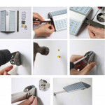 LED 10 Watt Solar Motion Sensor Light, 1,500 Lumens, 10,000 mAh, 96 LED's, Remote Dimming Ability.

Design offers super bright lighting for a wide area up to 492 square feet. Product puts out a massive 1,500 lumen's. We find this particular product much brighter than other similar solar lights on the market. The sensitive motion sensor detects motion up to 24 feet away with a detection angle up to 120 degrees. This LED Solar product has energy saving and extended work time.

This light absorbs sunlight for as little as 4 hours in daytime and it can light throughout the night. The light can last 12 to 14 hours in steady mode if fully charged. Product uses a lithium iron phosphate battery: 3.2V 10,000MAH Battery. The remote offers 6 optional modes. We back our quality with a five year warranty. Take advantage of our 30 day risk free return policy.

Modes:
1st: High light when motion detected (dims after 15 seconds if no motion).
2nd: High light when motion detected (dims after 30 seconds if no motion).
3rd: Solar light will light on after night fall and turn off after 3 hours.
4th: Solar light will turn on after night fall and turn off after 5 hours.
5th: Solar light will turn on after night fall and turn off after 8 hours.
6th: Solar light will turn on after night fall and turn off when morning.

High Quality High Tech Specification: 

    Solar Panels: 5.5V, 7 Watts PET Laminate
    Lithium Iron Phosphate Battery: 3.2V 10,000 MAH
    LED Specifications: 96 SMD2835 28-30 Lumens Taiwan Wafer
    Working Mode: Induction + Light/Induction + Off/Always Bright
    Mode Switching: Remote Switching
    Luminous Flux: 1500LM
    Input Power: 10 Watts
    Sensor: Radar Type
    Sensing Distance: 24 Feet
    Color: Bright White 6000 Kelvins
    Sensing Angle: 120 Degrees
    Shell Material: Aluminum Anodized
    Length: 19.75 Inches Length
    Width: 7 Inches
    Wall Mount Extension 9.5 Inches
    Water Proof Rating: IP 65 

Applications:
Hotel Lighting
Courtyard Lighting
Street Lighting 