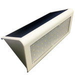 LED Solar High Power Motion Sensor Light, 5Watts, 1,100 Lumens, Cree Chips, Bright White 6000 Kelvin, Dimming Feature, 5 Year Warranty.

This Solar motion sensor light is lightweight but sturdy and resists corrosion so it will look great and last a long time. It protects the light from various weather conditions and damage.  The radar motion sensor is more accurate and sensitive which allows a 360 degree detection of movement. The motion sensor is not hampered or affected by height or angle. It will detect any movement in around from 17 to 33 feet.

The ultra bright LED solar lights can illuminate up 645 square feet. Bright enough to offer excellent illumination and turn the dark space into a bright lighted space. Great detector for security and no worry about being outdoors in the dark at night.

The lithium iron phosphate battery is 4500 mAh lithium iron phosphate it is explosion-proof, longer lasting, and more durable to keep your lights powered night after night.  The Mono-crystalline silicon solar panel means an improved and unique feature with a larger surface, that absorbs light faster and can charge in just 6 hrs. Solar powered means saving on your power bill and safer for the environment. We back our quality with an industry leading 5 year warranty. 