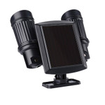 LED Dual Head Solar Powered Motion Sensor Security Light, Adjustable Dual Head Design, 450 Lumens, IP65, 14 High Powered F5 White LED's, 5 Year Warranty. 
SKU: GS-SL-ML-BL-DH-963
Ref: 963
Brand: LSS
Wattage: 4 Watts
Lumens: 450
Kelvin: 6000K
Length: Depth 7 Inches
Height: 5 Inches
Width: 7 Inches
Weight: 1.5 Lbs
Mount: Wall
LED Type: 14 Pieces F5 White LEDs
IP: 65
CRI: 80
Beam Angle: 120 Degrees
Dimmable: Yes
MFG: LSS
Life Time: 50,000 Hours
Warranty: 5 Years