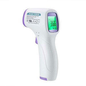Handheld Infrared Non Contact Thermometer, Fahrenheit Or Celsius Digital Backlit LCD Screen, Auto Shutoff, 0.5 Degrees Fahrenheit Accuracy