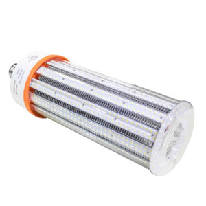 1,500 Watt HID Or Metal Halide LED Replacement, Uses Only 250 Watts, Produces A Massive 37,500 Lumens. Indoor Open Air Fixtures Only.

Our best value true commercial LED corn bulb to retrofit your current 1,500 watt metal halide and high pressure sodium lamps. The 5000K color temperature and the 360 degree beam angle is an ideal choice for lighting commercial and industrial spaces. Many of our clients use this retrofit replacement for warehouses, storage rooms, schools, factories, supermarkets and shopping malls.

Bulb produces super high lumen's and high power while being very energy efficient. Bulb is eight times as efficient as incandescent, five times efficient as metal halide and high pressure sodium lamps and twice as efficient as compact fluorescent bulbs. The LED utilizes a single component installation in that the bulb is equipped with an internal driver and cooling fan.

Replaces up to a 1,500 watt metal halide or high pressure sodium bulb.

NOTE: When retrofitting LED to HID fixture, the ballast must be by-passed when present. Eliminating the ballast saves additional costs related to maintenance, energy consumption and performance. Additionally, by-passing the ballast will insure no RFI interference or audible buzz is generated. Check your fixture length for clearance.

Product Technical Data:
SKU: GS-NS-CB-250-1143
Ref: 1143
Brand: New Sunshine
Wattage: 250
Replaces: 1500 Watt
Lumen: 37,500
Kelvin Temp: 5000K
Volts: 100-277 V AC
480 Option: No
Weight: 4 Lbs.
Height: 15.50 Inches
Diameter: 5.12 Inches
Base: E39 Mogul
Light Source: LED
LED Type: 1008 pcs 2835 SMD LED
IP: 65
CRI: 80
Beam Angle: 360
DLC Listed: No
MFG: New Sunshine
MFG Part No: NS-WLC250W-01
Warranty: 5 Years  