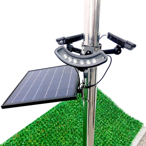 LED Solar Powered Flag Pole Light, Massive 1,980 Lumens, Ultra Bright Output, 18 Pury 1 Watt LED's, IP65, 5 Year Warranty.
If you are looking for a very high output, high quality illumination flag pole light, this is a very intelligent choice. Our fixture is a very high end, high powered LED solar powered flag pole light. The installation allows you to display your flag with pride and proper illumination. Massive 1,980 Lumen output utilizing 18 Pury 1 watt ultra bright LED's. This light is at the much higher end of illumination compared to others.
By installing the LED solar flag pole light, there is no need to constantly raise flag in the morning and lowering flag at night. Light sensor is completely automatic which means no switches to forget to flip. Light turns on at night and turns off at daylight. Fast and easy no hassle installation. No tools required. No electrician or electrical contractor required. The sun supplies the power.
Fixture features a compact high tech design. The 6 volt 16 watt solar panel fixture which converts solar energy into electricity to be stored. The high efficiency solar panel for this light offers a maximized area utilization ratio and the conversion efficiency exceeds most all the similar products on the market, reaching 16 Watts.
Solar flag pole light has built in very large capacity 3.7V 15,000mAh Lithium rechargeable battery. Working time up to 12 hours on a full charge. High IP65 rating for high resistance to most weather conditions, such as rain and dust. Product has a wind rating of 50 to 65 MPH. Constructed of aluminum and stainless steel for long life trouble free operation. We back our quality with an industry leading 5 year warranty. Product ships with all required mounting accessories. LED Solar Powered Flag Pole Light, Massive 1,980 Lumens, Ultra Bright Output, 18 Pury 1 Watt LED's, IP65, 5 Year Warranty.
If you are looking for a very high output, high quality illumination flag pole light, this is a very intelligent choice. Our fixture is a very high end, high powered LED solar powered flag pole light. The installation allows you to display your flag with pride and proper illumination. Massive 1,980 Lumen output utilizing 18 Pury 1 watt ultra bright LED's. This light is at the much higher end of illumination compared to others.
By installing the LED solar flag pole light, there is no need to constantly raise flag in the morning and lowering flag at night. Light sensor is completely automatic which means no switches to forget to flip. Light turns on at night and turns off at daylight. Fast and easy no hassle installation. No tools required. No electrician or electrical contractor required. The sun supplies the power.
Fixture features a compact high tech design. The 6 volt 16 watt solar panel fixture which converts solar energy into electricity to be stored. The high efficiency solar panel for this light offers a maximized area utilization ratio and the conversion efficiency exceeds most all the similar products on the market, reaching 16 Watts.
Solar flag pole light has built in very large capacity 3.7V 15,000mAh Lithium rechargeable battery. Working time up to 12 hours on a full charge. High IP65 rating for high resistance to most weather conditions, such as rain and dust. Product has a wind rating of 50 to 65 MPH. Constructed of aluminum and stainless steel for long life trouble free operation. We back our quality with an industry leading 5 year warranty. Product ships with all required mounting accessories.