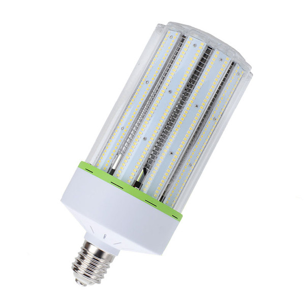 400 Watt LED HID Replacement, Uses 100 Watts, 13,000 Lumens, DLC Certified, ETL Listed, 10 Year Warranty.
This 100 Watt, massive 13,000 lumen commercial LED corn bulb is the perfect enclosed fixture replacement for expensive, 400 watt energy inefficient metal halide, incandescent and compact fluorescent bulbs. Bright 5000 kelvin bulb has a 360-degree beam angle which is ideal for lighting commercial and industrial spaces such as warehouses, storage rooms, factories, supermarkets and shopping malls.
A high power bulb that is very energy efficient: Eight times as efficient as incandescent bulbs, five times as efficient as metal halide bulbs, and twice as efficient as compact fluorescent bulbs. DLC certified for potential utility company rebate. ETL listed for safety. We back our quality with an industry leading 10 year warranty. If you are looking for a great bulb at a great price this is an intelligent choice.
NOTE: When retrofitting LED to HID fixture, ballast must be by-passed when present and our driver put in it place. Eliminating the ballast saves additional costs related to maintenance, energy consumption and performance. Additionally, by-passing ballast will insure no RFI interference or audible buzz. 400 Watt LED HID Replacement, Uses 100 Watts, 13,000 Lumens, DLC Certified, ETL Listed, 10 Year Warranty.
This 100 Watt, massive 13,000 lumen commercial LED corn bulb is the perfect enclosed fixture replacement for expensive, 400 watt energy inefficient metal halide, incandescent and compact fluorescent bulbs. Bright 5000 kelvin bulb has a 360-degree beam angle which is ideal for lighting commercial and industrial spaces such as warehouses, storage rooms, factories, supermarkets and shopping malls.
A high power bulb that is very energy efficient: Eight times as efficient as incandescent bulbs, five times as efficient as metal halide bulbs, and twice as efficient as compact fluorescent bulbs. DLC certified for potential utility company rebate. ETL listed for safety. We back our quality with an industry leading 10 year warranty. If you are looking for a great bulb at a great price this is an intelligent choice.
NOTE: When retrofitting LED to HID fixture, ballast must be by-passed when present and our driver put in it place. Eliminating the ballast saves additional costs related to maintenance, energy consumption and performance. Additionally, by-passing ballast will insure no RFI interference or audible buzz.