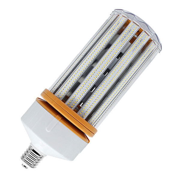 600 Watt LED Corn Bulb HID Replacement, Uses Only 150 Watts, 18,750 Lumens, DLC Certified, UL Listed, IP64, 5 Year Warranty.

Our best value true commercial LED corn bulb to retrofit your current 600 watt metal halide and high pressure sodium lamps. This bulb uses only 150 Watts, producing a massive 18,750 Lumens. Options of 4000, 5000 or 5700 kelvin are available. The bulb does not use fan for cooling, suitable for enclosed fixtures. 

This bulb adopts the folding process of high heat conductivity and light stamping aluminum material to increase the heat dissipation area and accelerate the heat dissipation. This dust and fire proof bulb is rated at IP 64. The 360 degree beam angle is an ideal choice for lighting commercial and industrial spaces. 

Many of our clients use this retrofit replacement for warehouses, storage rooms, schools, factories, supermarkets and shopping malls. Bulb produces super high lumen's and high power while being very energy efficient. Bulb is eight times as efficient as incandescent, five times efficient as metal halide and high pressure sodium lamps and twice as efficient as compact fluorescent bulbs. This LED utilizes a single component installation in that the bulb is equipped with an internal driver and cooling fan. Listed for safety and reliability as well as potential utility company rebate. We back our quality with an Industry leading 5 year warranty.

NOTE: When retrofitting LED to HID fixture, the ballast must be by-passed when present. Eliminating the ballast saves additional costs related to maintenance, energy consumption and performance. Additionally, by-passing the ballast will insure no RFI interference or audible buzz is generated. *Check your fixture length for clearance. 