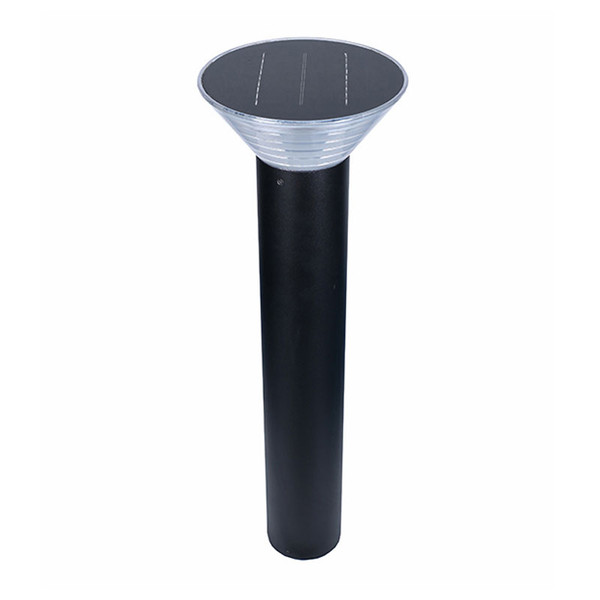 LED Solar Powered High Tech Bollard Fixture, 385 Lumens, Comparable to 50 Watt Halogen, 5 Year Warranty.

Decorative high tech LED solar powered bollard fixture is ideal for residential and commercial pathway applications. The solar bollard fixture will duplicate a 50 Watt Halogen output drawing only 5.5 watts. With full illuminating all night the LED solar bollard provides safety and security to pathway, park, waterway, courtyard, road, area, gate, patio, yard, deck, campus, fence and school lighting.

Easy fast installation requiring no wiring, cabling or trenching. Integrated grade A mono-crystalline solar panel for fast charging and a single component install. LED solar powered bollard offers minimal ongoing costs with no electrical bills or bulbs to change. Solar offers advantage of not susceptible to power outages.

Environmentally friendly providing visibly green statement without recurring carbon emissions. Long term trouble free performance. Product uses grade A 9V/5.5W mono-crystalline solar cell to gain maximum solar energy. High efficiency solar panel can ensure fast charging. High quality deep cycle 6.4V.4.5AH LiFePO4 lithium battery with over 2,000 lifecycles inside. Die cast 6063 aluminum light case construction and polycarbonate spray painting process for anti-corrosion and antioxidant.

At fully charged the bollard has 23 working hours. Product features an automatic wake up function light control. We back our quality with an industry leading 5 year warranty.

SKU GS-SBL-1096, Reference 1096, Brand LSS, 385 Lumens, 5000 Kelvin, Height 31.6 Inches, Diameter 10.2 Inches, Weight 9.5Lbs, Epistar high output SMD, IP65 Rating, 120 Degree Beam Angle, 50,000 Hours Estimated Life.