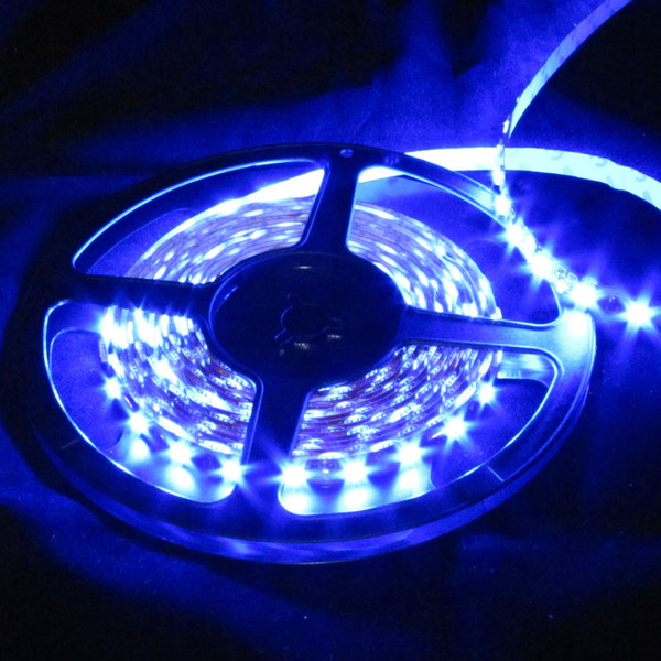 Ribbon Flex 30 LED High Output 5050 16.4 Foot Spool Blue 12 Volt Dimmable
SKU: GS-RF-30-HP-B

Our Mega Bright blue high output LED ribbon flex is a joy to work with: easy to install for both the lighting professional and consumer. Installation is simple and fast with 3M tape peel and stick backing tape for mounting. Our Mega bright blue high output LED ribbon flex is three times brighter than standard LED ribbon flex products. LED Global Supply’s high output ribbon flex uses 5050 LED’s for maximum lumen and brightness. This blue high output LED ribbon flex is ideal for indoor as well as outdoor applications and for both home and commercial projects. The spools of our blue high output ribbon flex LED can be cut as short as every 2 inches which allows for close tolerance installation.

This dimmable blue high output LED ribbon flex works well with all 12 volt low voltage dimmers or our dimming power supply and a 120 volt AC dimmer. 