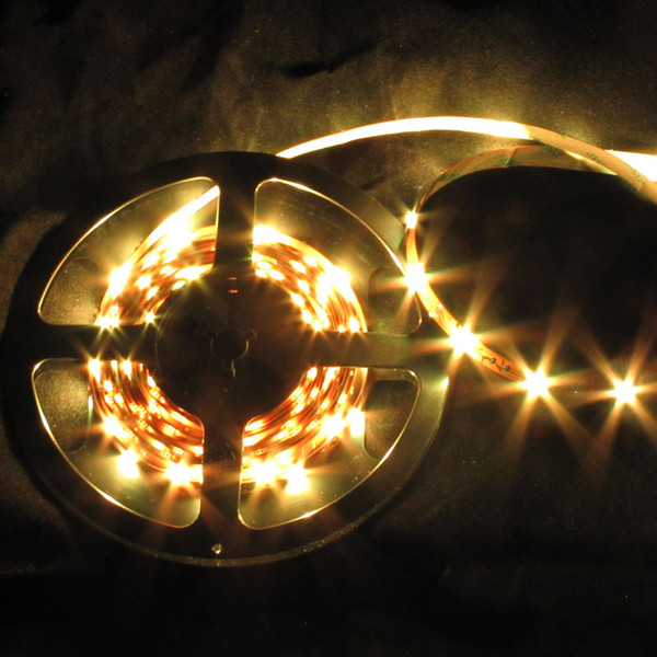 Yellow LED Ribbon Flex, 60 LED's Per Meter, 300 High Output 5050LED's Per 16.4 Foot Spool, 12V, Dimmable Yellow LED Ribbon Flex, 60 LED's Per Meter, 300 High Output 5050LED's Per 16.4 Foot Spool, 12V, Dimmable