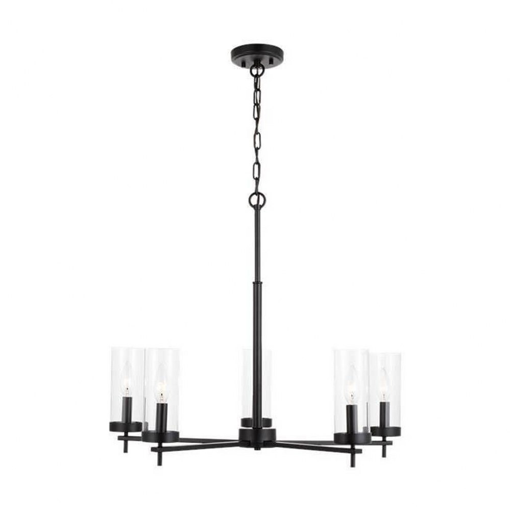 Zire 5 Light Medium Chandelier by Visual Comfort Studio 3190305-221326 - 3190305-221326