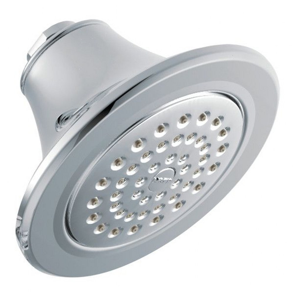 One Function 5.88 Inch Spray Head Eco Performance Showerhead S6312 by Moen - S6312
