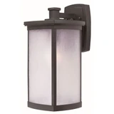 Terrace 1 Light Frosted Seedy Glass Large Outdoor Wall Lantern by Maxim - 3254FS