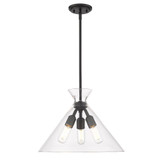 Malta 3 Light Large Pendant by Golden - 0511-3P
