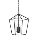Townsend 4 Light Large Foyer Pendant by Savoy House - 3-421