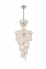 Spiral 10 Light Medium Pendant by Elegant - V1800R16