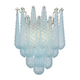 Ollie 2 Light Wall Sconce 18.75 Inch Tall and 14 Inch Wide by Crystorama - OLL-6002-AG